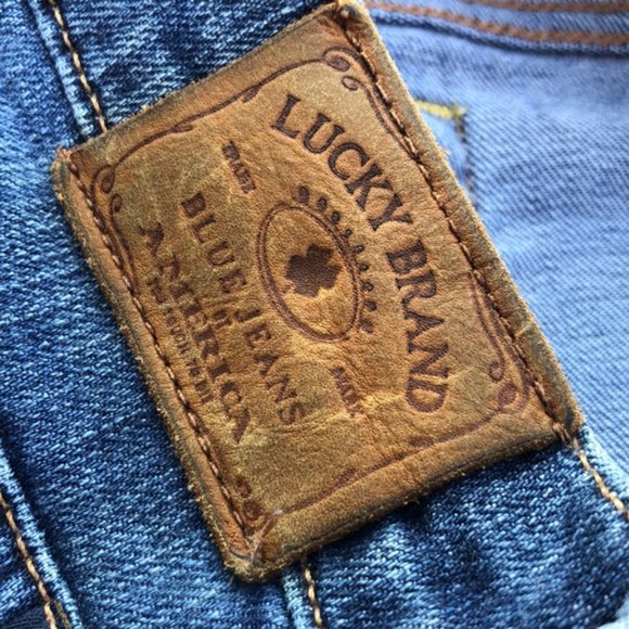 VINTAGE LUCKY BRAND SWEET N STRAIGHT JEANS 4/47x30 🍀lucky you🍀 - Picture 2 of 14